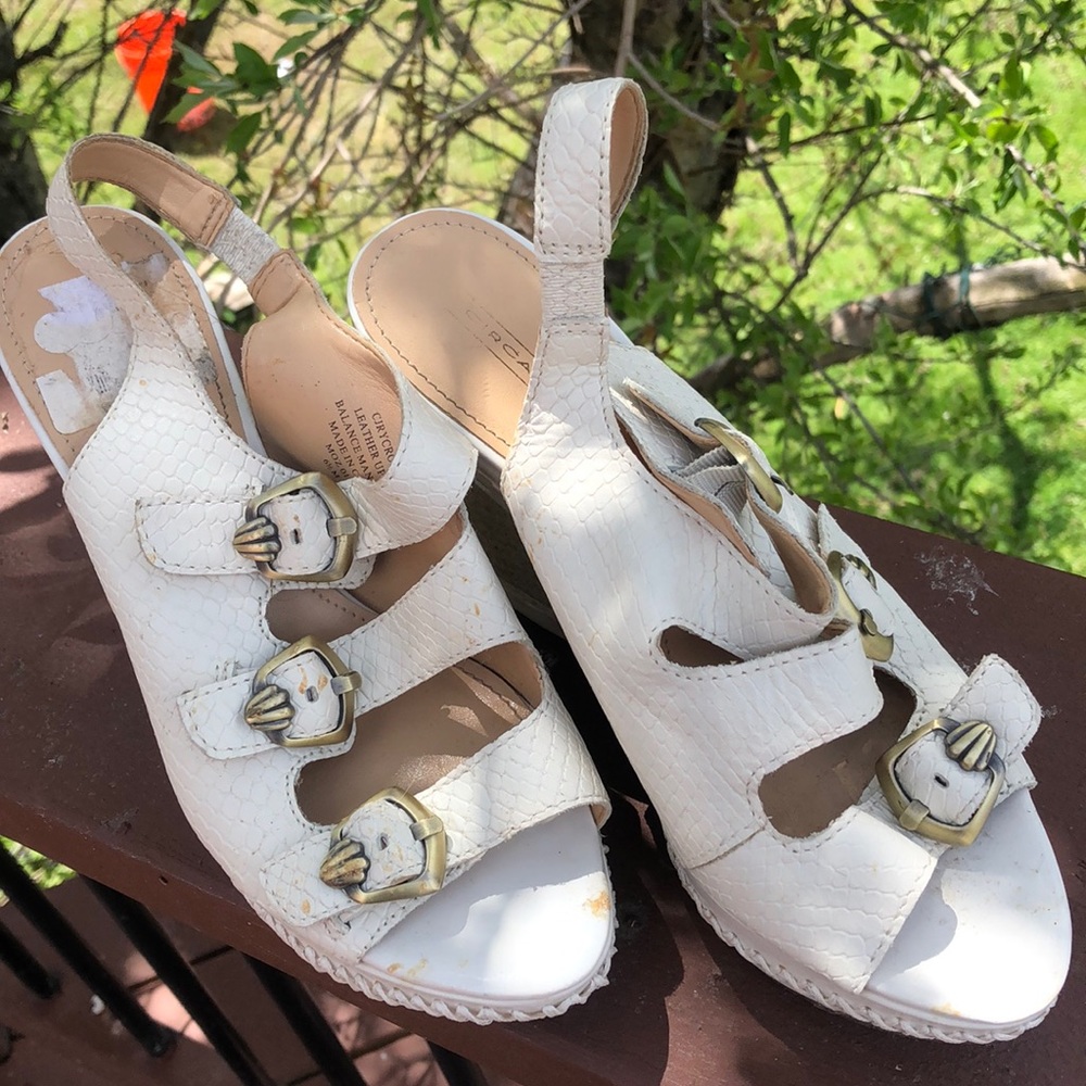 Circa Joan & David wedge sandals
